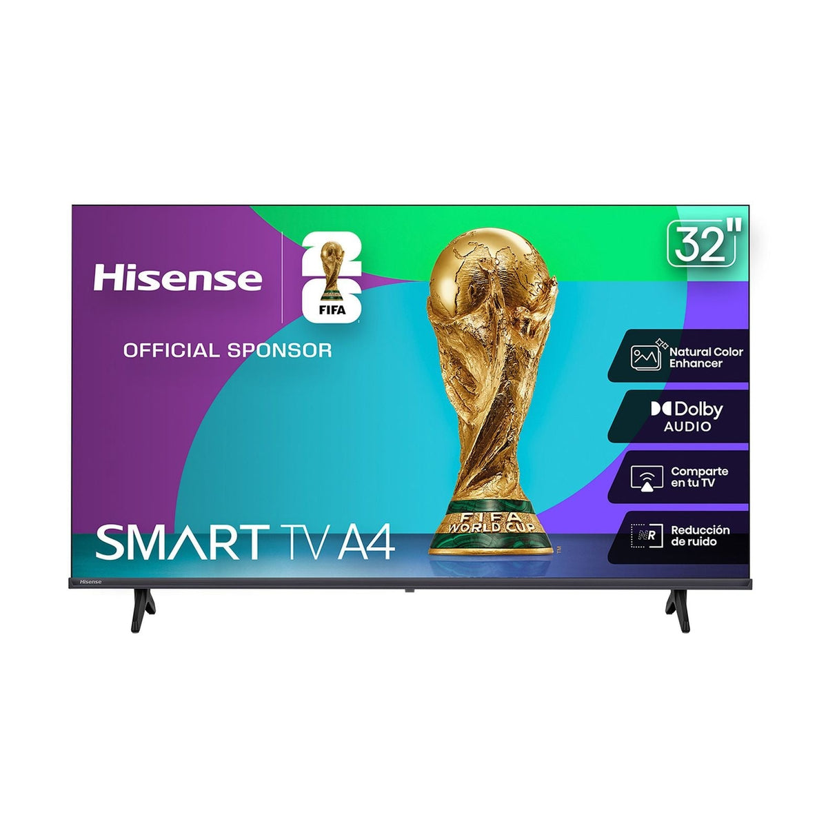 Televisión Pantalla 32 Pulgadas Hisense Smart TV HD 32A4NV