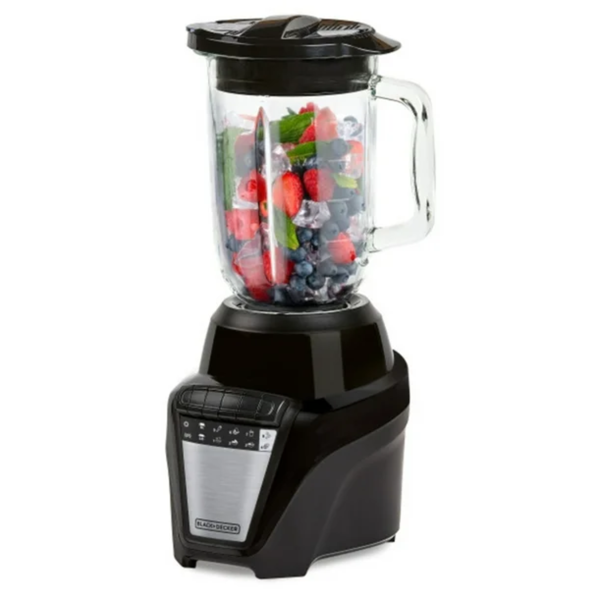 Licuadora Black\&Decker BL0876-1BDLA 8V Vidrio Negro*