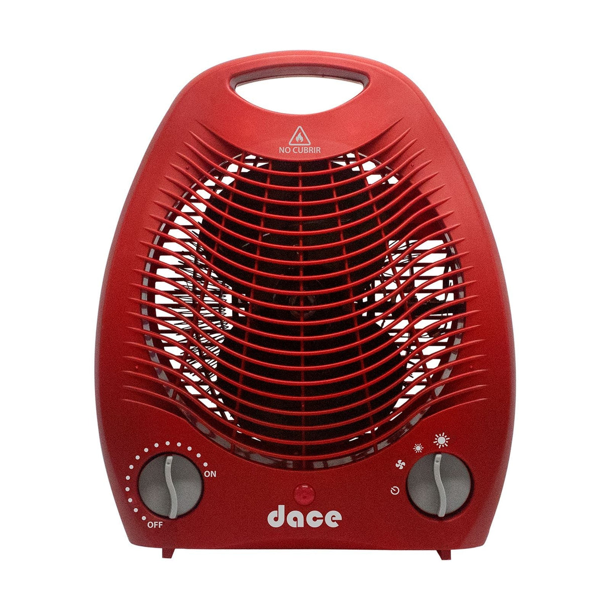 Calefactor Portátil Dace 2 en 1 Rojo CAEMRM04R
