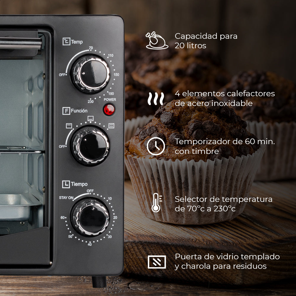 Horno Tostador de 20L