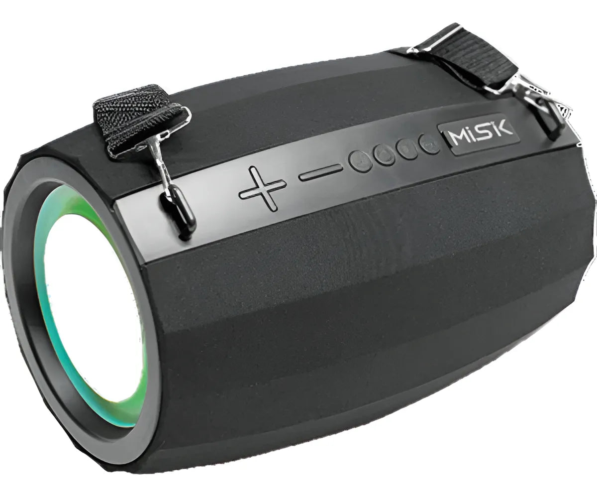 BOCINA MISIK MOD. MS278, PORTATIL TWS C/LUZ LED **