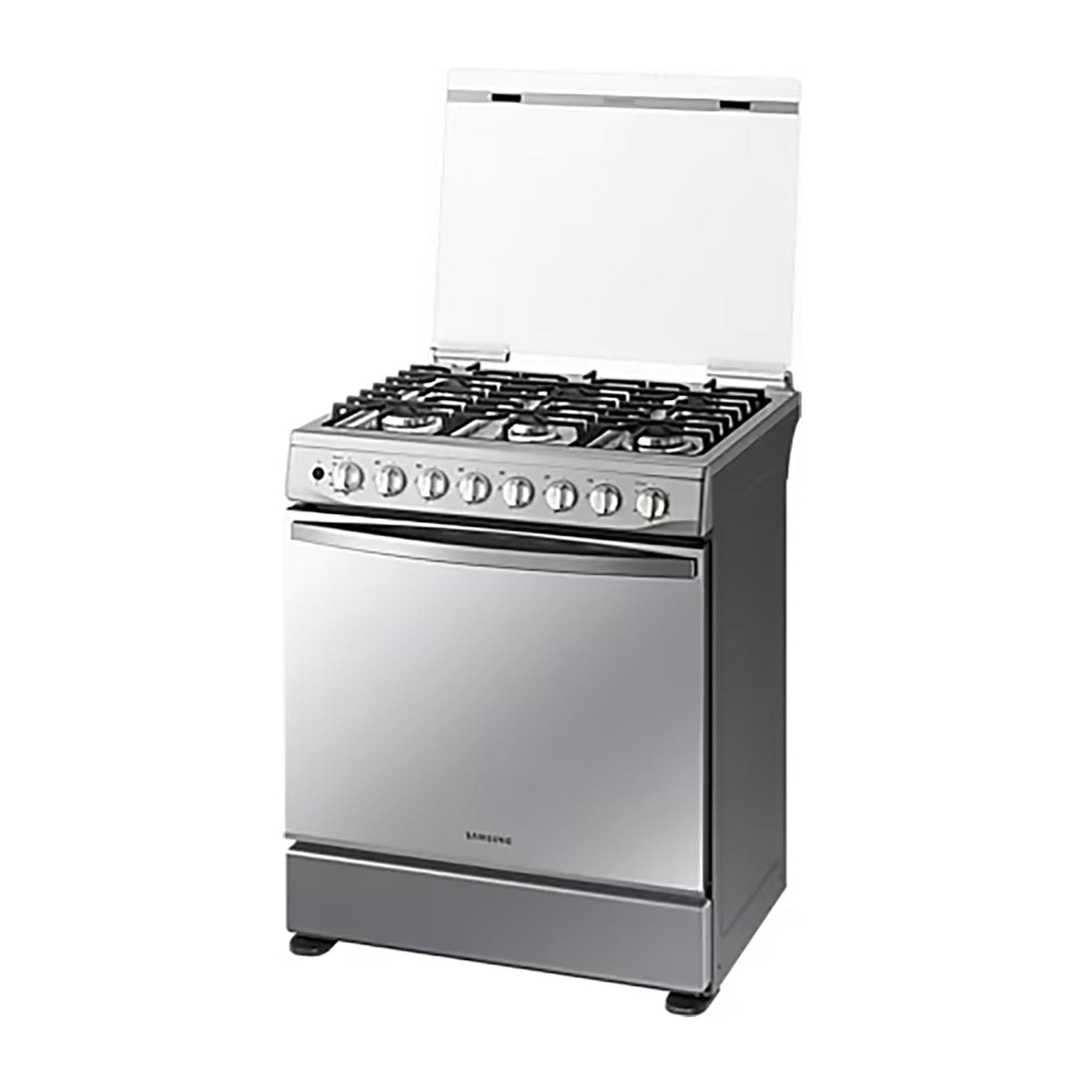 Estufa Samsung 30 Pulgadas 6 Quemadores Gris NX52T5412MS