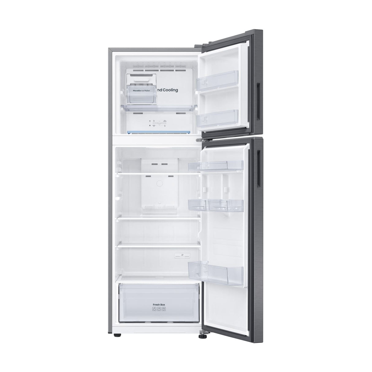 Refrigerador Digital Inverter Samsung 12 Pies Cúbicos Top Mount Gris RT35DG5124S9
