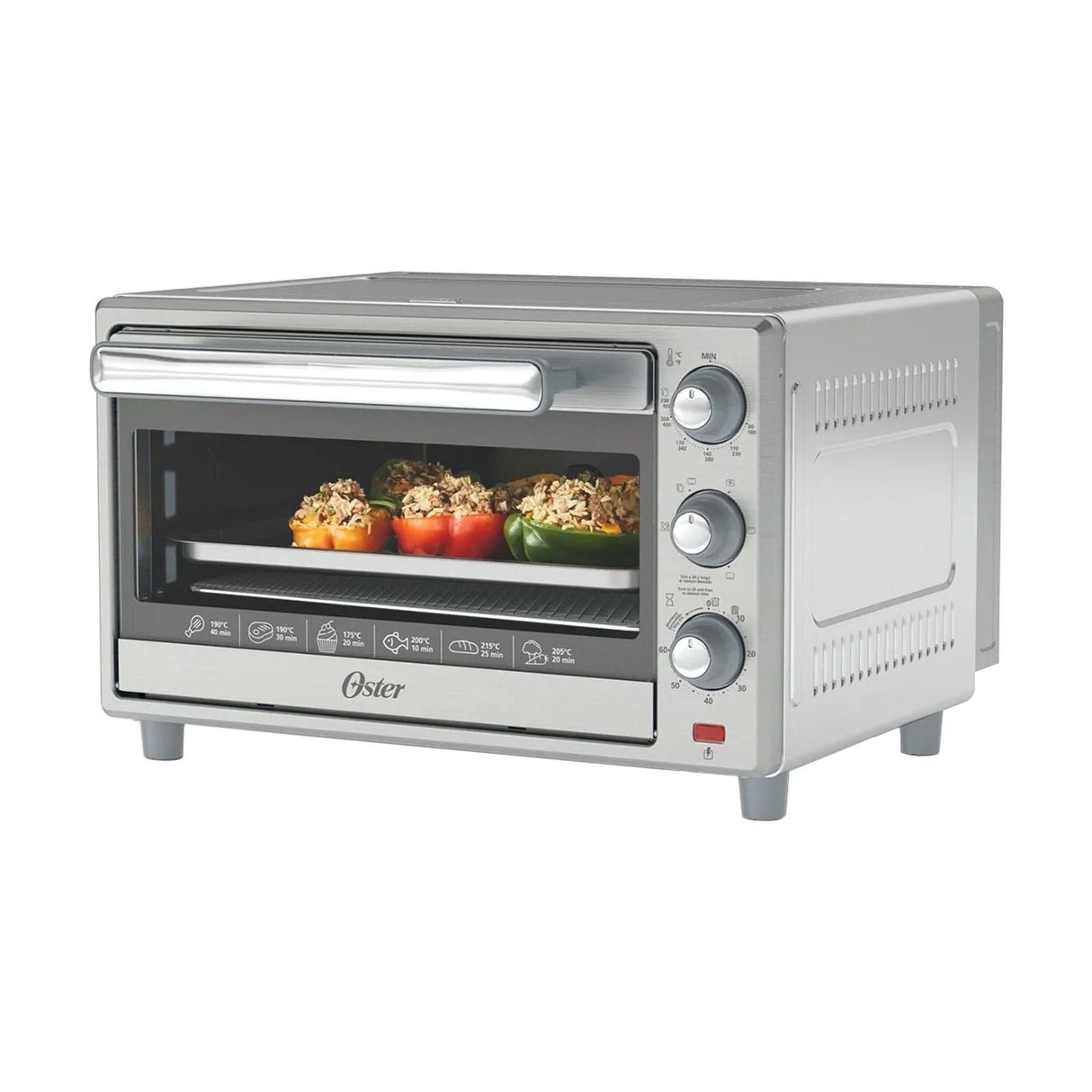 Horno Eléctrico con Freidora de Aire Oster 35 Litros Gris TSSTTVLS35NS