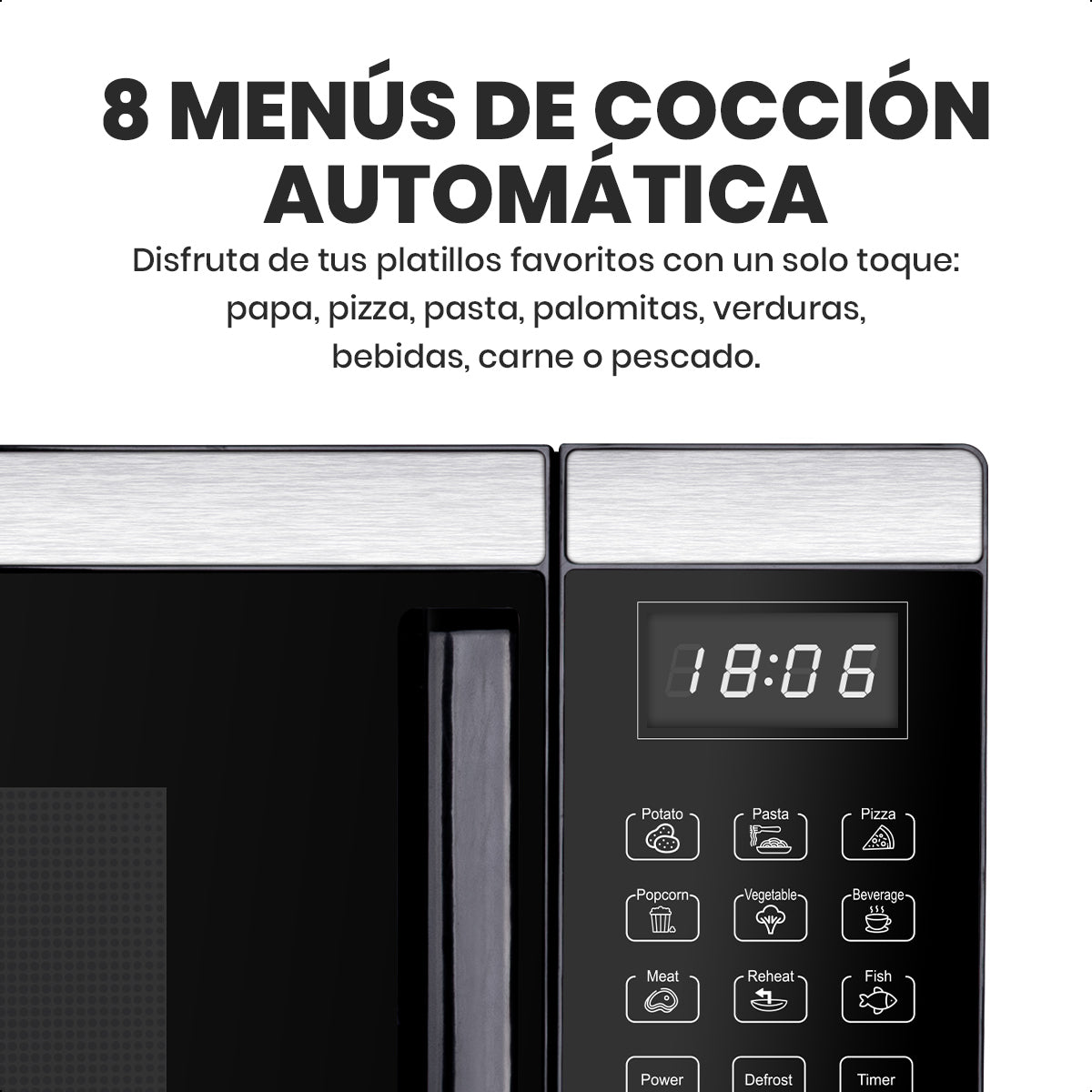 Microondas Westinghouse Digital 25L 10 Niveles de Potencia