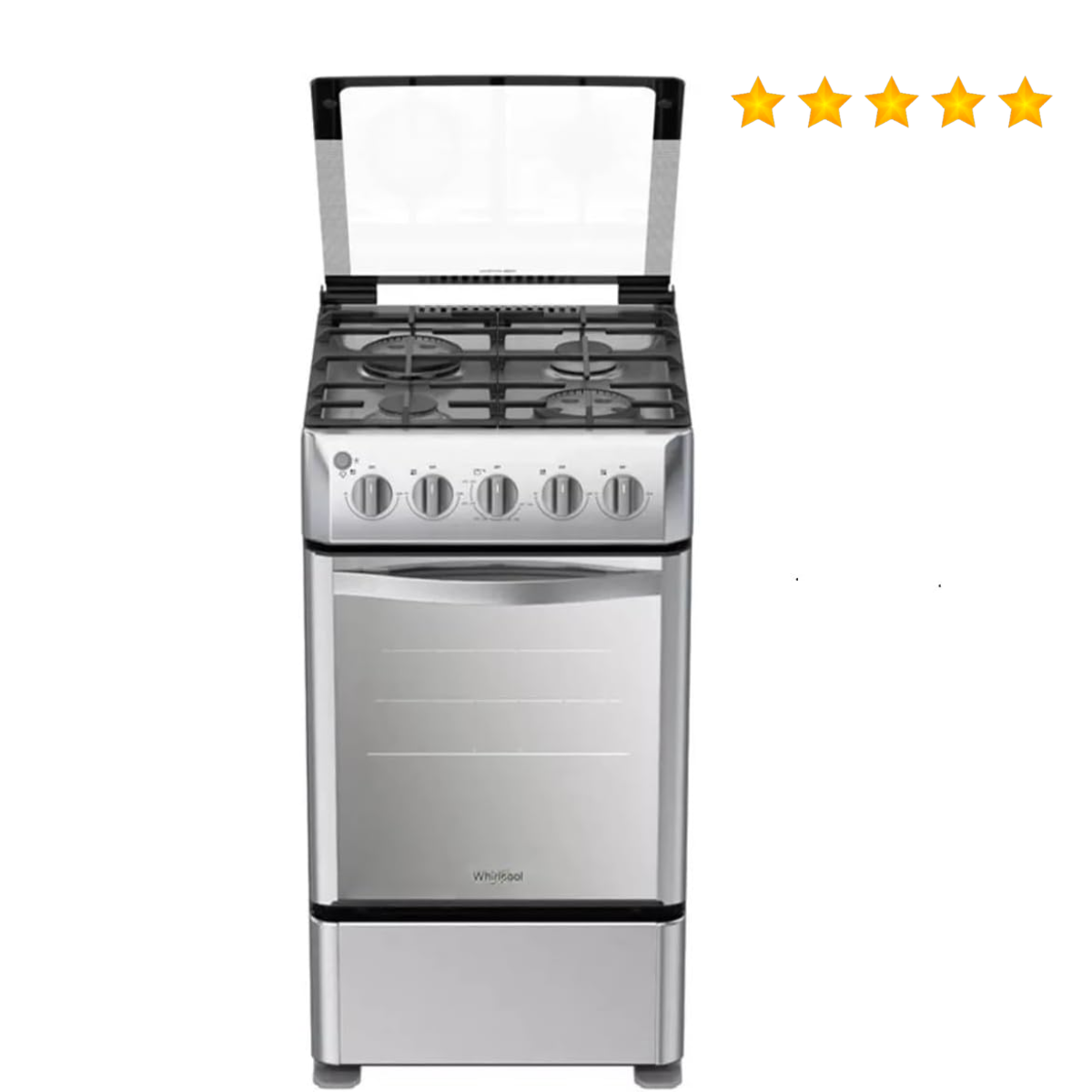Estufa Whirlpool WWR-7000S 20 pulgadas con capelo*