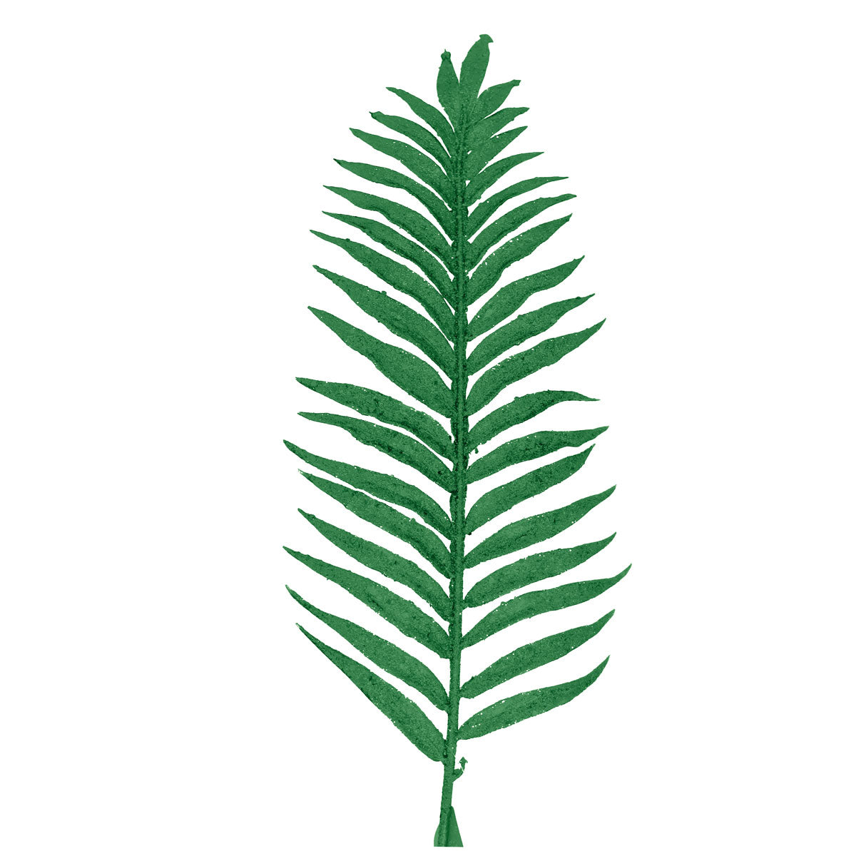 Hoja Decorativa, Glitter, Color Verde, 80 cm