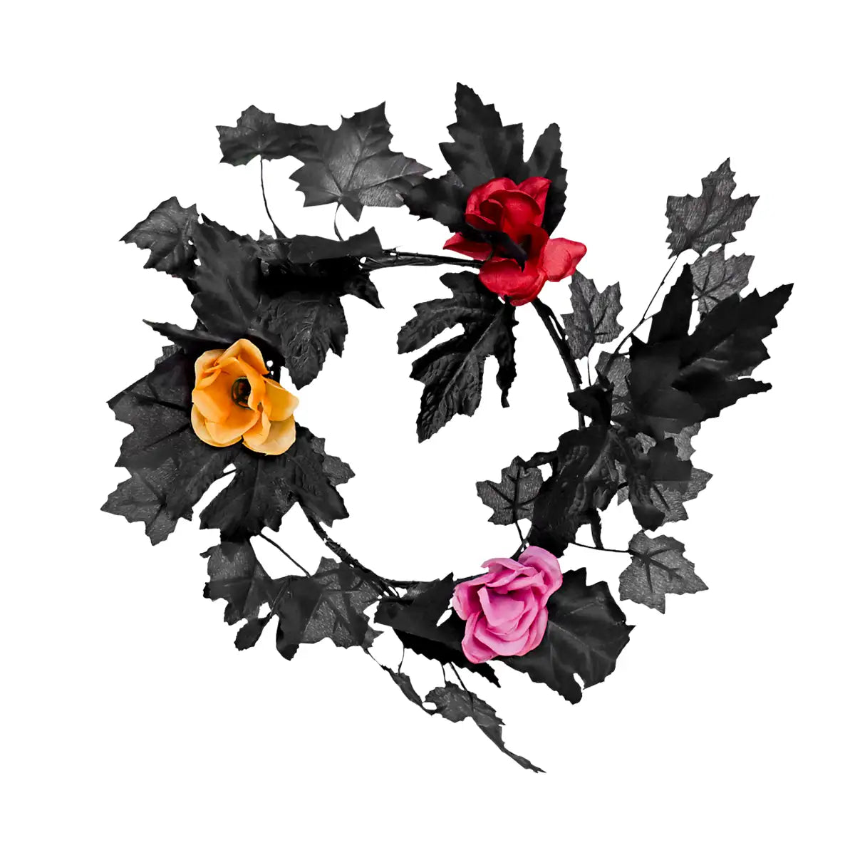 Corona de Halloween, Color Negro
