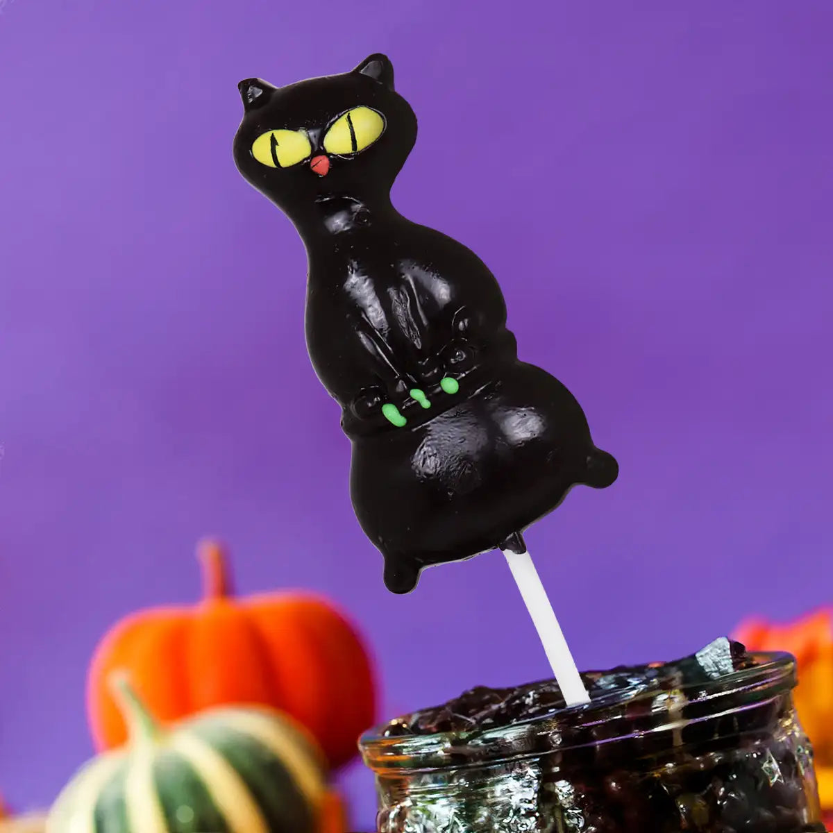 Gatito, Paleta de Caramelo, Halloween