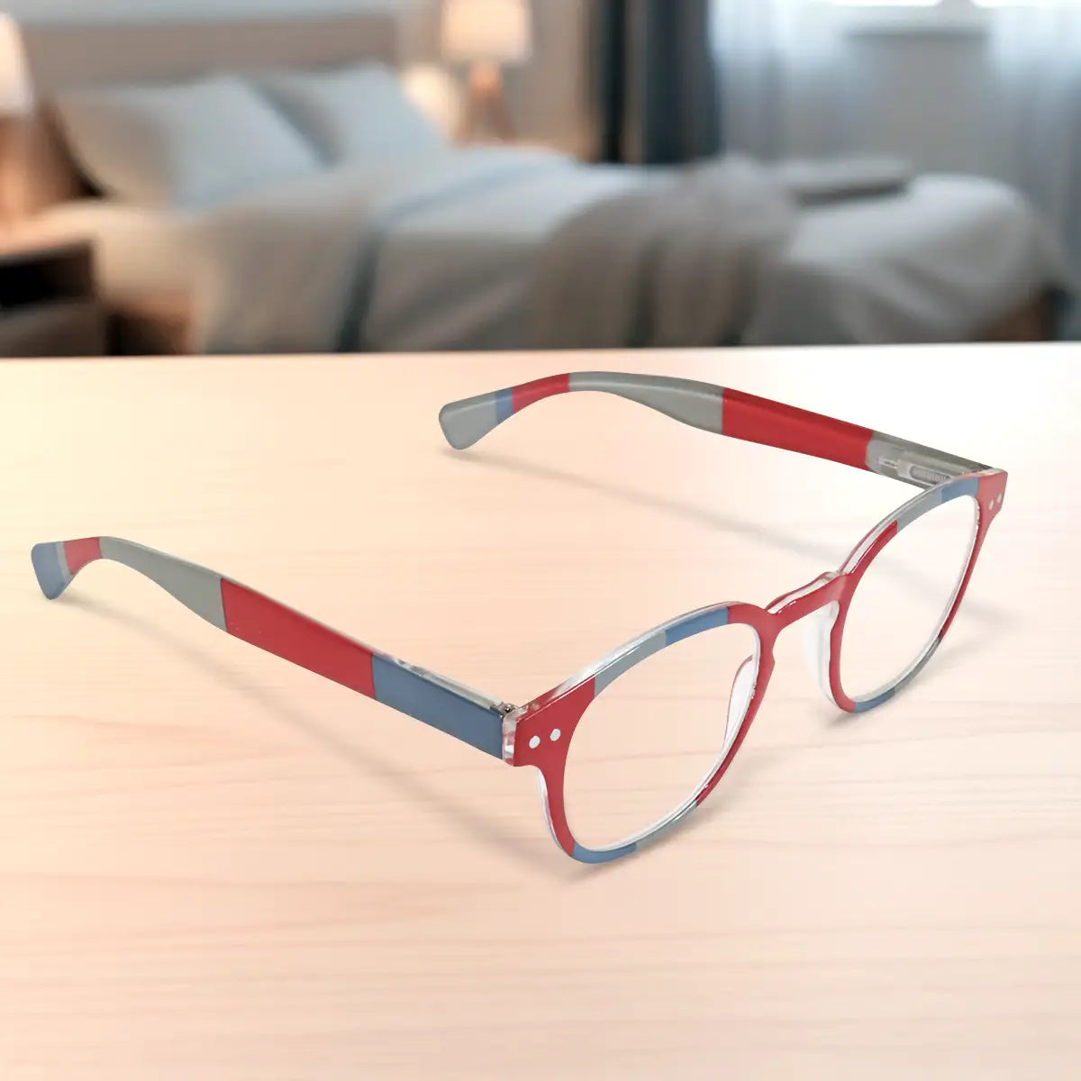 Lentes de Lectura con Estuche, Color Rosa, +2.50