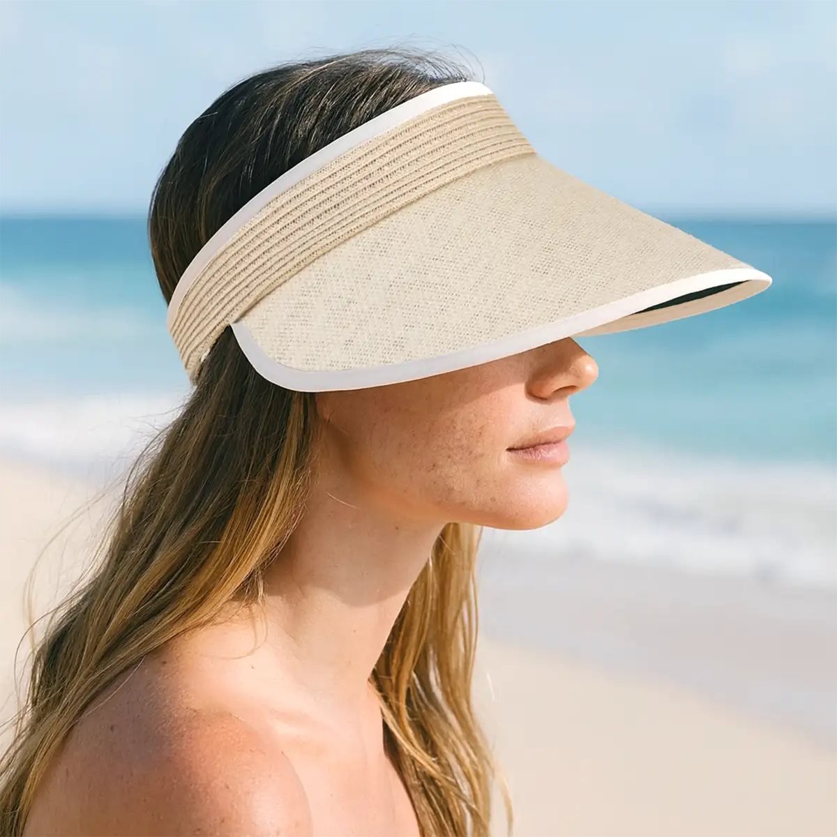 Visera, Color Beige