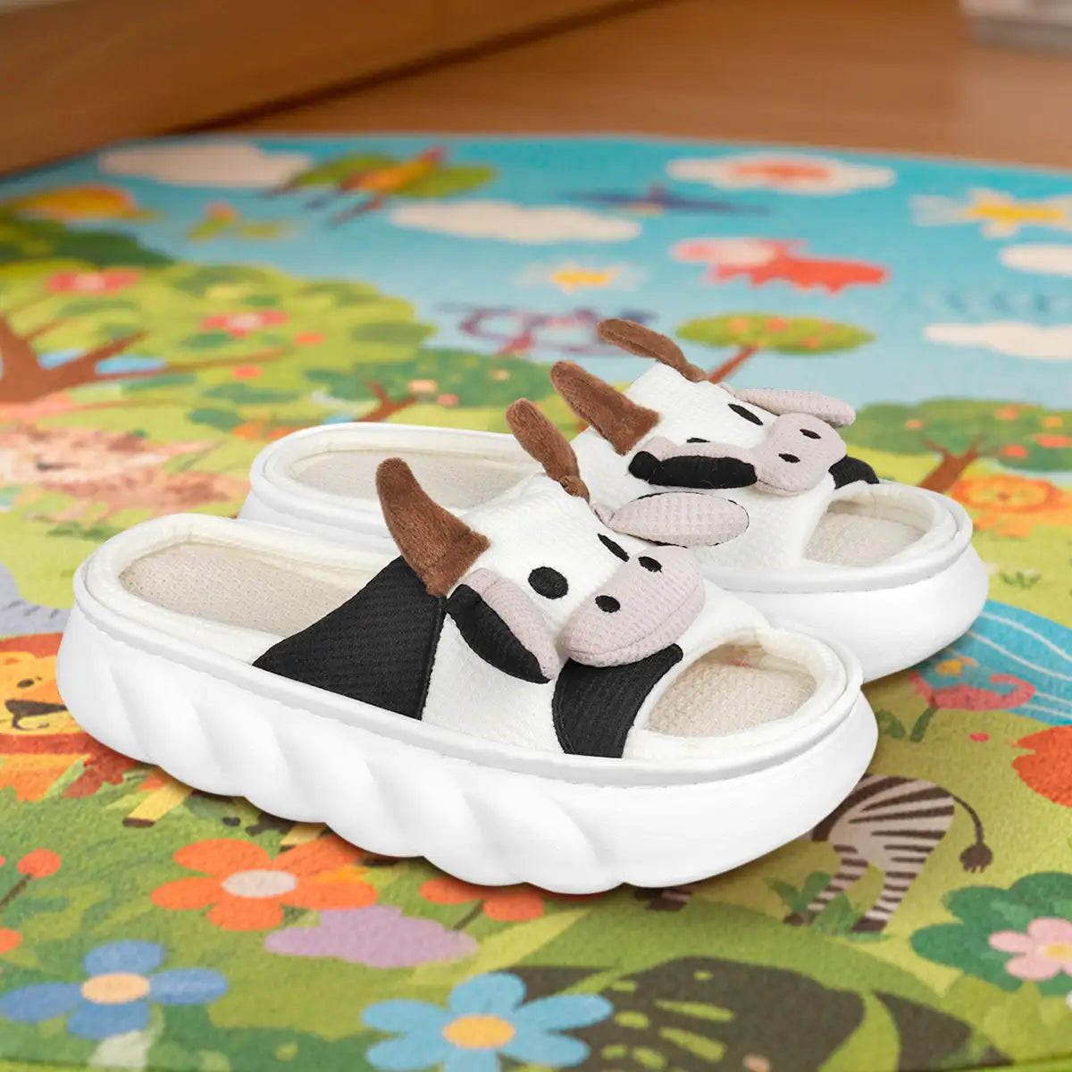 Pantuflas, Diseño Vaquita
