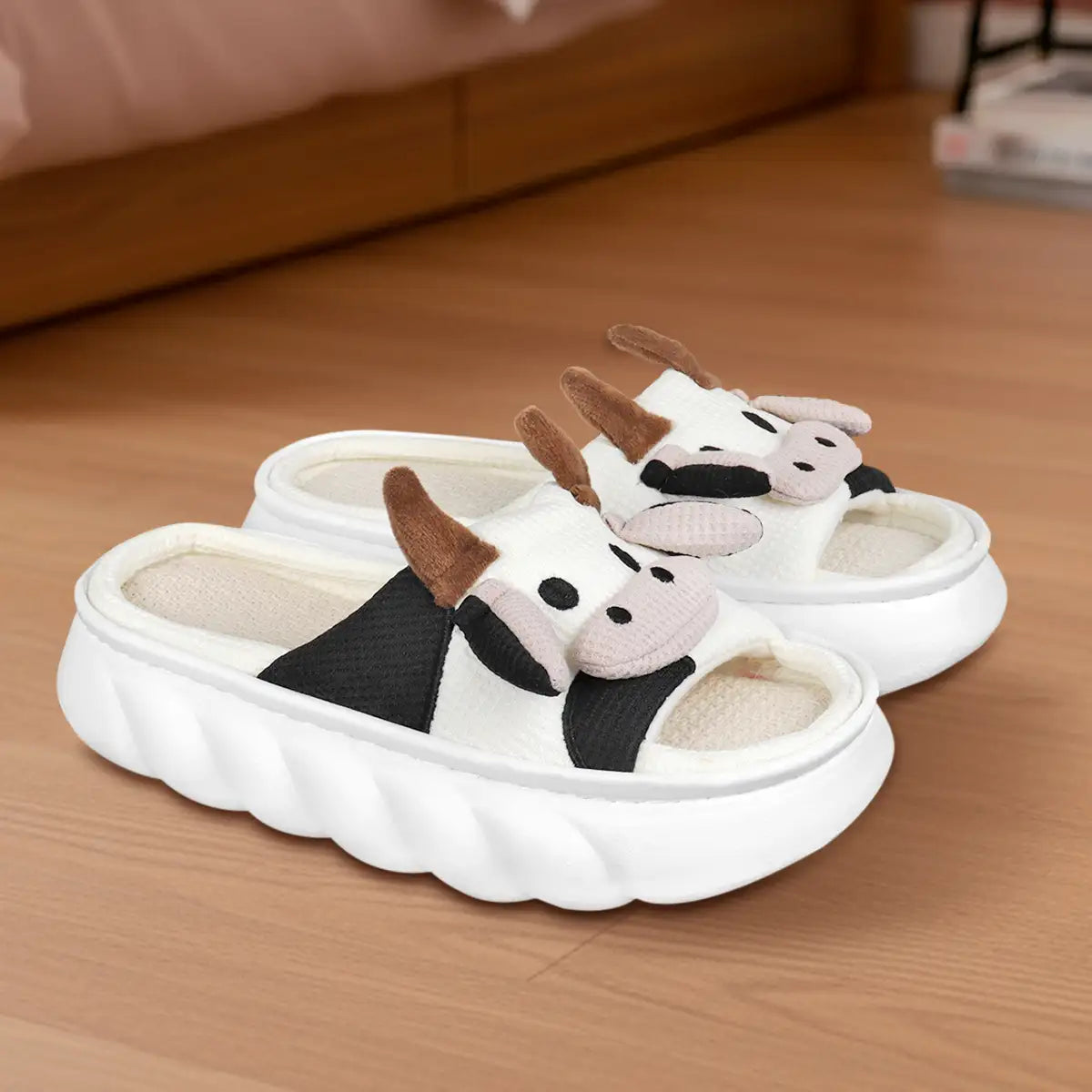 Pantuflas, Diseño Vaquita