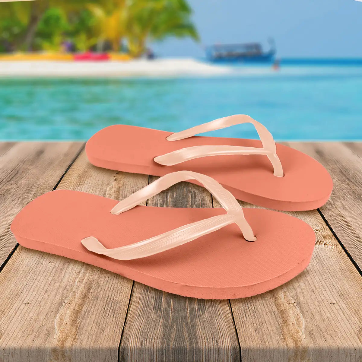 Sandalias, Color Coral