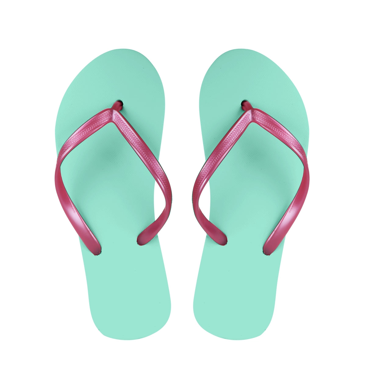 Sandalias, Color Verde y Rosa, Talla 25