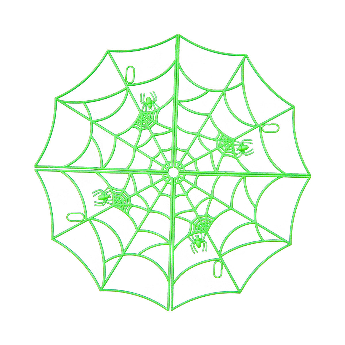 Telaraña Gigante de Plástico color Verde