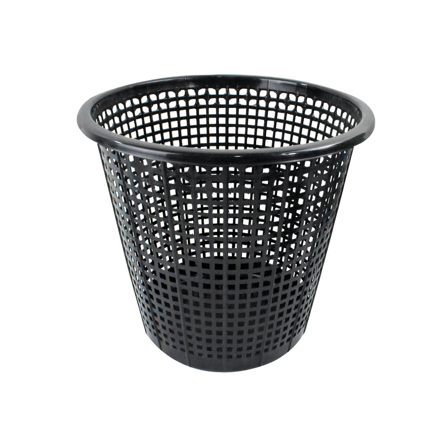 Set de 2 Cestos calados 8L color Negro
