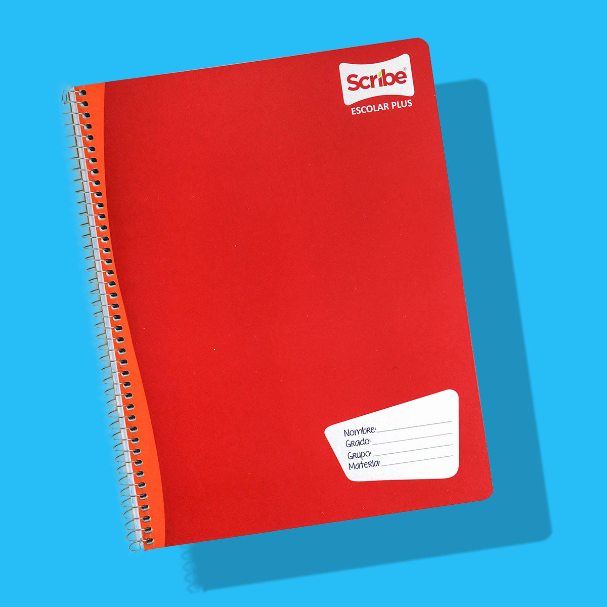 Cuaderno Profesional de Cuadro Chico con 100 hojas, marca Scribe.