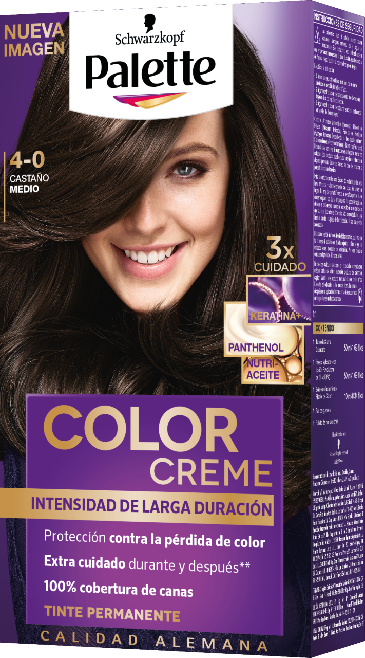 TINTE PALLET CC CASTANO MEDIO 4.0 1PZ (4774040240177)