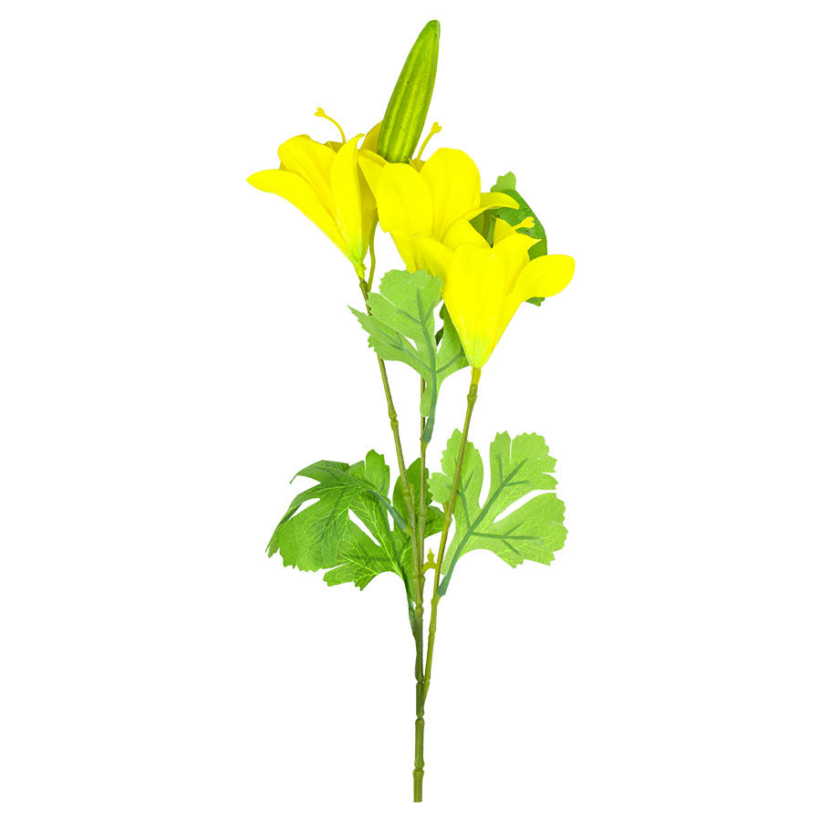 Flor Artificial Lili Amarilla