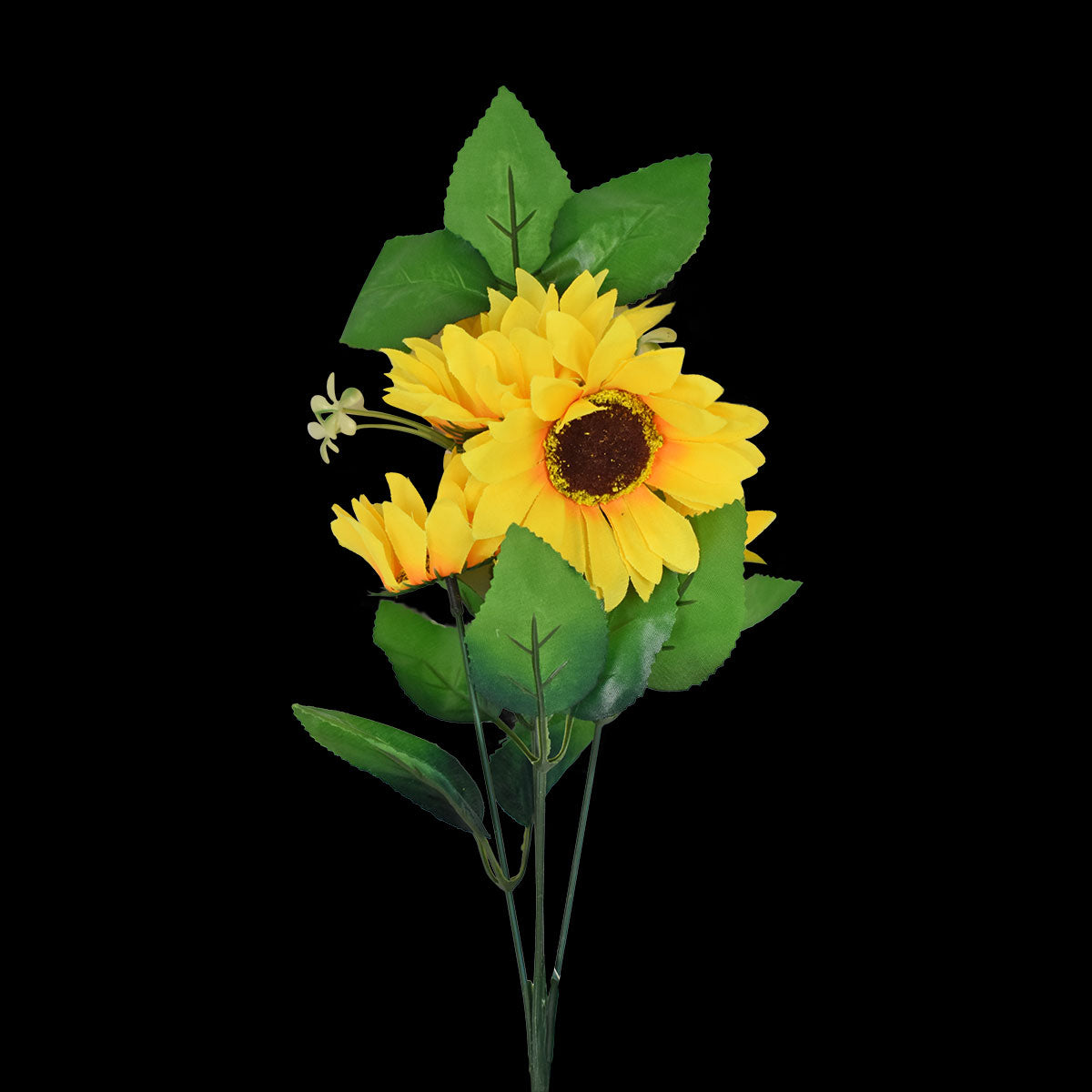 Flor de Girasol Artificial color Amarillo