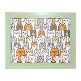 Portadocumento con Marco Ornamentado, Color Beige