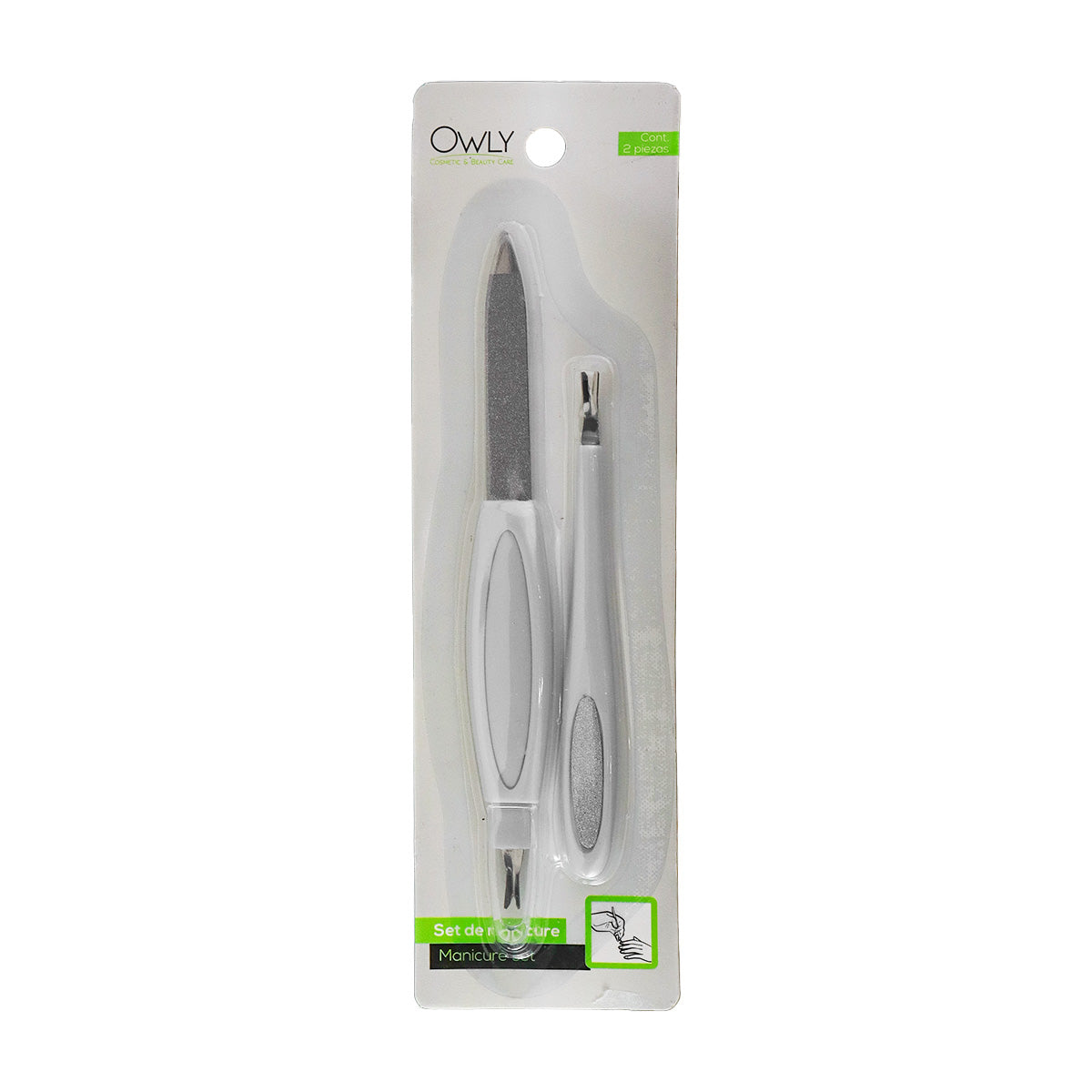 Owly, Set de Manicure, 2 pzas