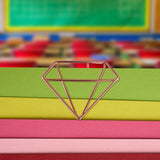 Clips con Diseño de Diamante, 8 pzas