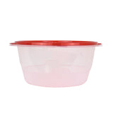 Contenedor de PlÃ¡stico Redondo color Rojo 3.7 Lt.