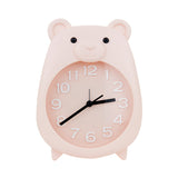 Reloj Despertador en Forma de Oso, color Rosa