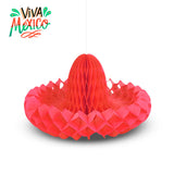 Decoración Colgante con Diseño de Sombrero color Rojo