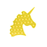 Juguete de Unicornio color Amarillo para Aliviar el Estrés