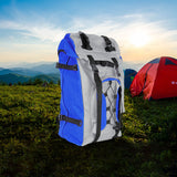 Mochila de Semicampismo color Azul con Gris 60x35x18cm