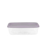 Contenedor Hermético Rectangular 250ml, color Gris