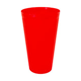 Vaso de Plástico color Rojo 470ml