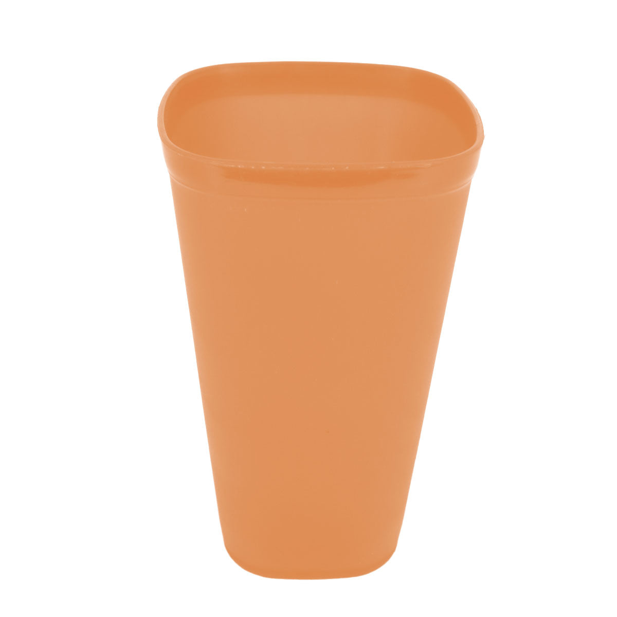 Vaso de Plástico color Naranja, 500ml