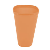 Vaso de Plástico color Naranja, 500ml