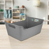 Caja organizadora Plástico color Gris 28x20x12cm