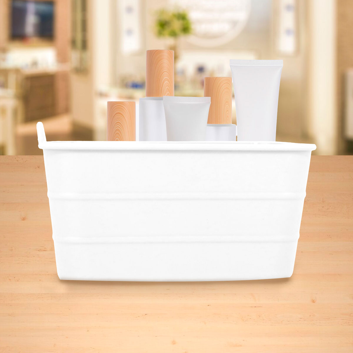 Canasta Organizadora, Color Blanco