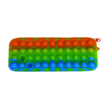 Lapicera de Silicon, Variedad de Colores (naranja con verde y azul)