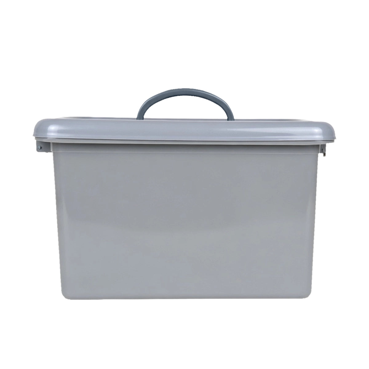 Caja de Plástico Gris, 18 L