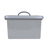 Caja de Plástico Gris, 18 L
