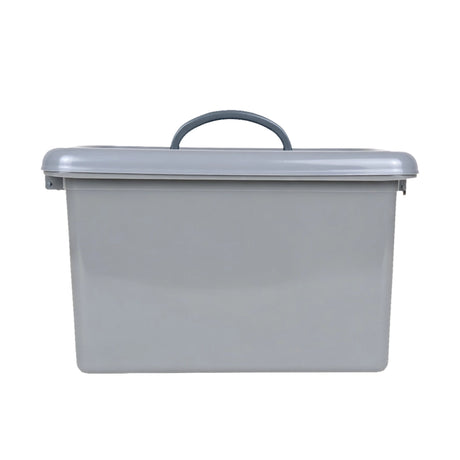 Caja de Plástico Gris, 18 L