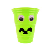 Vaso color Verde con Diseño de Halloween