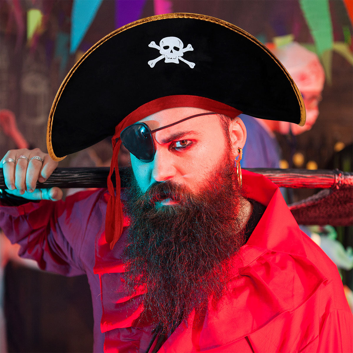 Pirata, Sombrero para Disfraz de Halloween