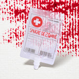 Bolsas de Sangre para Decoración de Halloween, 4 pzas