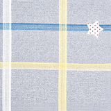 Juego de Sábanas Matrimoniales, Color Gris, Diseño Estrellas