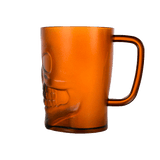 Vaso con Diseño de Calavera para Halloween, color Naranja