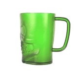 Vaso con Diseño de Calavera para Halloween, color Verde