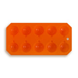 Molde de Silicón con Forma de Calabaza color Naranja